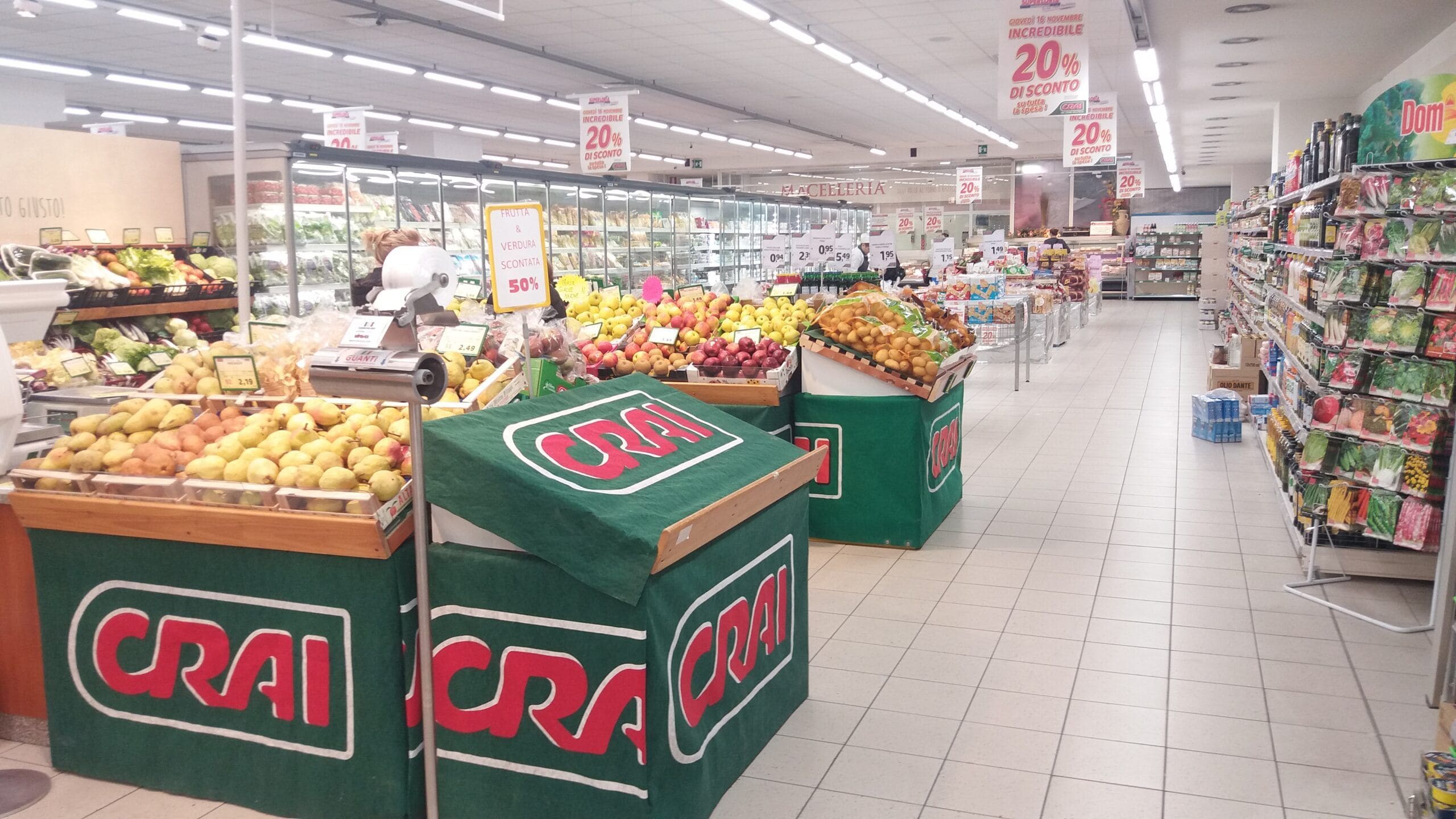 Crai Supermercato: Posizioni disponibili per nuove assunzioni